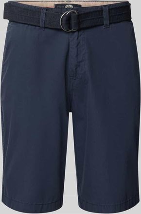 Petrol Industries Regular Fit Chino Shorts mit G&uuml;rtel und Eingrifftaschen in Marine, Gr&ouml;&szlig;e XXL