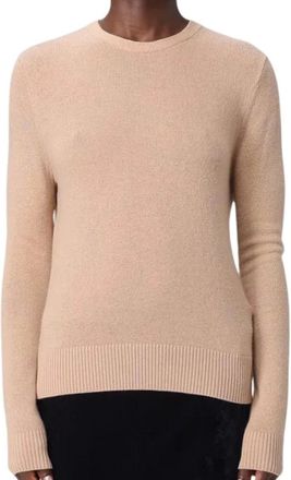 Forte_Forte Dames, Truien, Bruin, Maat: S Leer