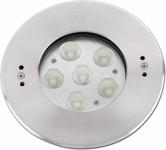 Faro Barcelona Faro Barcelona - Faro Edel - led Outdoor Recessed Spotlight Matt Nickel IP68