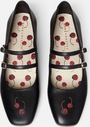 Duke + Dexter Duke + Dexter, Womens Ruby Cherry Mary Jane - Womens, Size 3