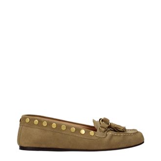 Isabel Marant Isabel Marant Mocassini Vrouw Camoscio Bruin En Gemarteld