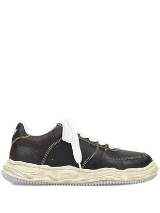 Miharayasuhiro Wayne sneakers - men - Calf Leather/Calf Leather/Rubber - 41 - Black