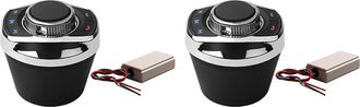 OEM Botones De Control Inal&aacute;mbricos Universales Para Volante De Coche Con 8 Funciones Led Para Navegaci&oacute;n Y Reproductor De Audio Android
