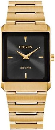 Citizen Stiletto Bracelet Watch, 25mm x 6mm in Gold at Nordstrom Rack