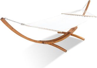 Concept Usine Hamaca con soporte de madera crudo de 3,15m