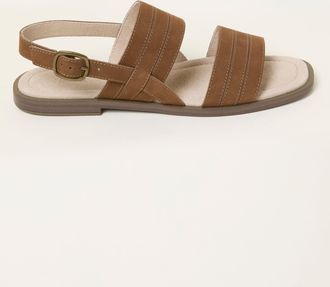 Fat Face FatFace Amalie Tan Brown Leather Sandal