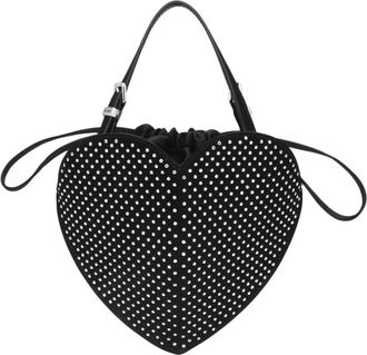 Rotate Rotate Birger Christensen, Tassen, Dames, Zwart, ONE Size, Leer, The Heart Bag