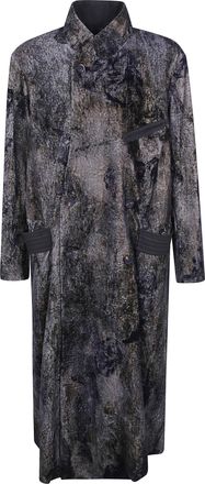 Ziggy Chen Coat Velvet Stand Collar Velvet Stand Collar Coat