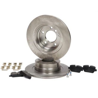 OEM Juego De Discos Y Pastillas De Freno Trasero Bmw 1