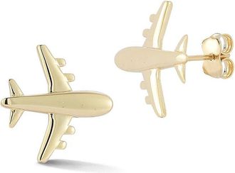 Ember Fine Jewelry 14K Airplane Stud Earrings