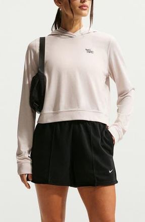 Nike Chill Knit Hoodie in Orewood Brown/Smoke Grey at Nordstrom Rack, Size X-Small