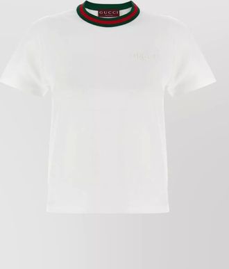 Gucci cotton jersey short-sleeve t-shirt