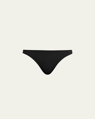 Eres Fripon Solid Low-Rise Hipster Bikini Bottoms