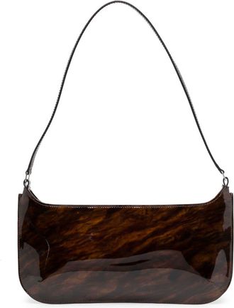 Rejina Pyo Cassie tortoise-printed shoulder bag - women - PVC - OS - Brown