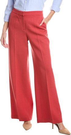 Lafayette 148 New York Dalton Wool Wide Leg Pant