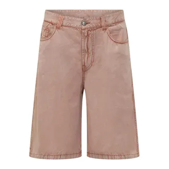 Diesel Denim Shorts, female, Pink, Size: 2XS P-Desi Pocket Shorts