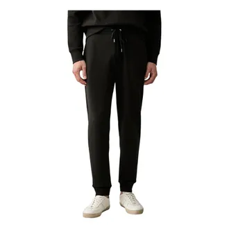 Michael Kors Broeken, Heren, Zwart, 2Xl, Katoen, Logo Trim Katoenmix Joggers