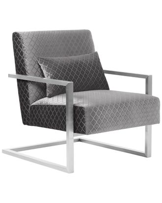 Armen Living Skyline Modern Accent Chair