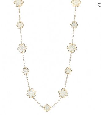 ASHA Oversized Eadie Necklace In White