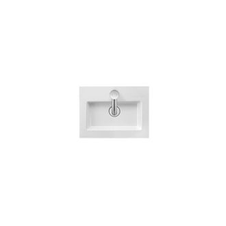 Duravit Duravit - Lavabo Tulip Blanco, Ancho 450mm, Sin Agujero Para Grifo, Sin