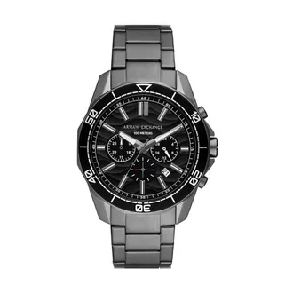 A|X Armani Exchange Accessoires, Heren, Grijs, ONE Size, Watches