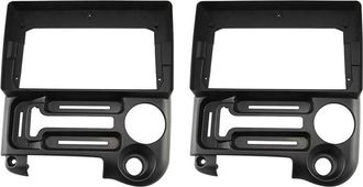OEM Dos Paneles De Radio Para Coche Para Modelos Santro 2003-2005, Adaptador De Placa De Montaje Para Marco De Est&eacute;reo Dvd, Kit De Embellecedor De Montaje