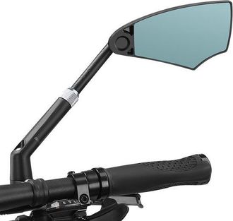 OEM Espejo Retrovisor Para Bicicleta, Derecho, Giratorio 360 Grados, Espejo Hd Extragrande De Cristal Aut&eacute;ntico, Apto Para Manillares De 20-23 Mm