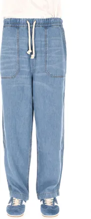 Officine G&eacute;n&eacute;rale Ferry Lyocell Drawstring Travel Jeans