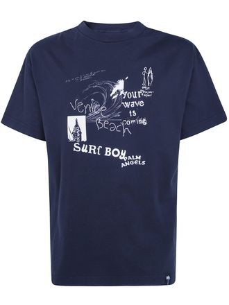 Palm Angels T-Shirt Regular Fit Surf Boy