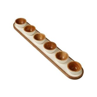 Be Home Madras Classic Mise En Place Set in Natural at Nordstrom