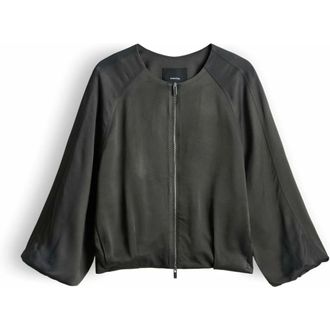 someday Blouson Nolene - Dames - Jassen - Zwart - Maat: M Satijn