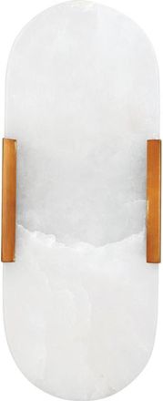 Jamie Young Co. Delphi 2-Light Alabaster Wall Sconce, Oil Rubbed Bronze Metal in Antique Brass at Nordstrom