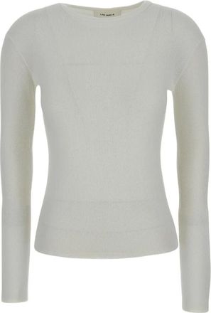 Lisa Yang Round-neck Knitwear, female, White, M, Round-neck Knitwear