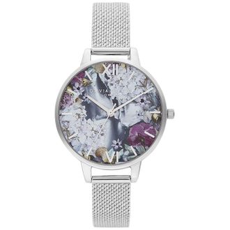 Olivia Burton Dameshorloge Kwarts Zilver