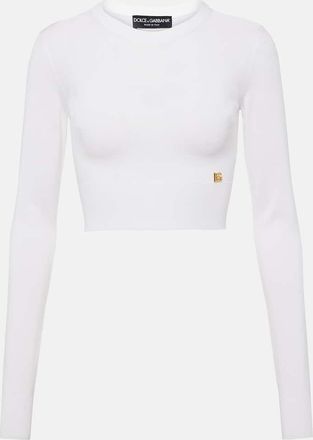 Dolce & Gabbana Silk-blend sweater