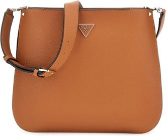 Guess Emiliya Cognac Schoudertas - Dames - Schoudertassen - Bruin - ONE Size - Tassen