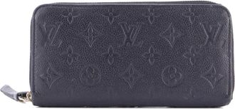Louis Vuitton Zippy Wallet Monogram Empreinte Leather small wallets - Nero
