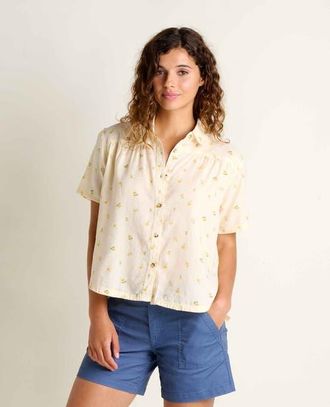 Toad & Co Holly Shirt in Salt Print at Nordstrom, Size Small