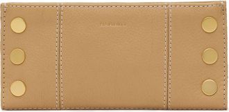 Hammitt 110 North Studded Leather Wallet in Toasty Sand/Brushed Gold at Nordstrom