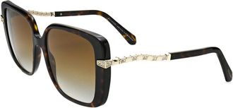 Bulgari Unisex Bv8237b 55Mm Polarized Sunglasses