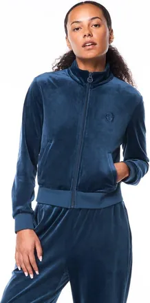 Sergio Tacchini Nuvola Velour Track Jacket in Key Largo at Nordstrom, Size Xx-Large