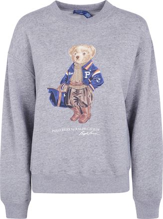 Ralph Lauren Sweatshirt Teddy Bear Knit Sweatshirt