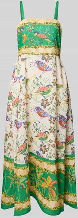 Apricot Midikleid im Allover-Look in Offwhite, Gr&ouml;&szlig;e XL