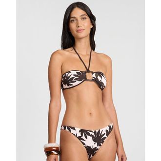 Onia Palermo Bikini Top in Egret/espresso at Nordstrom, Size X-Small