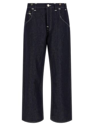 Junya Watanabe Cotton Straight-Leg Mens Jeans