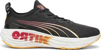 Puma ForeverRUN Nitro Mens Running Shoes Black/Sunset 8 (42)