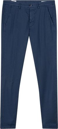 Mason's Chinos - Heren - Chinos - Blauw - S - Katoen - Broeken