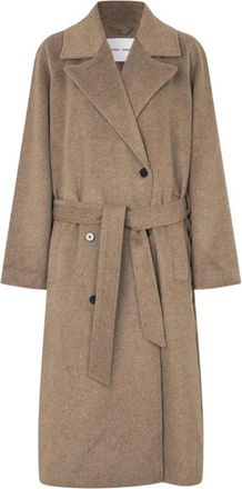 Sams&oslash;e & Sams&oslash;e Sahannen Coat - - Coats - Donna - Marrone - M