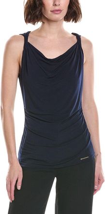 Halston Heritage Draped Front Tank Top