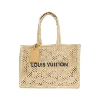 Louis Vuitton Pre-owned Damier Raffia Tote Bag - Pre-owned - Mujer - Beige - ONE SIZE